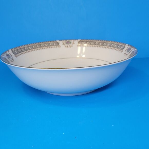 Mikasa Richelieu 9 1/4" X 2 1/2" Round Vegetable Serving Bowl VGC - Picture 7 of 8